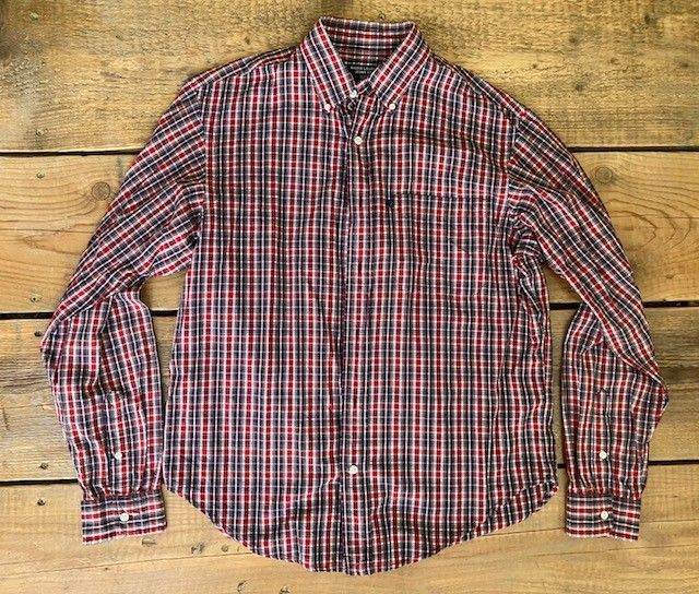 Ralph Lauren Men’s Checked Shirt 100% Cotton Size Large L
