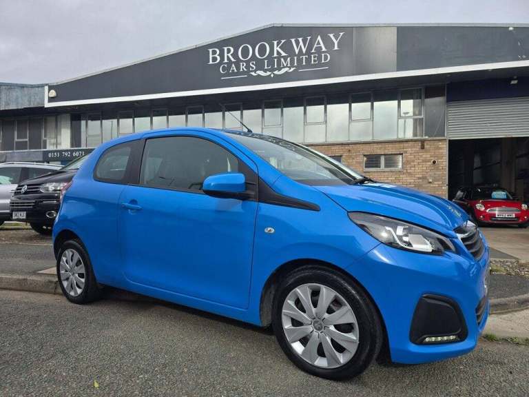 2016 Peugeot 108 1.0 Active Euro 6 3dr Hatchback Petrol Manual
