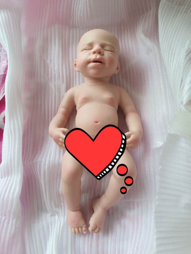 Reborn full Sillicone prem doll girl new 12"