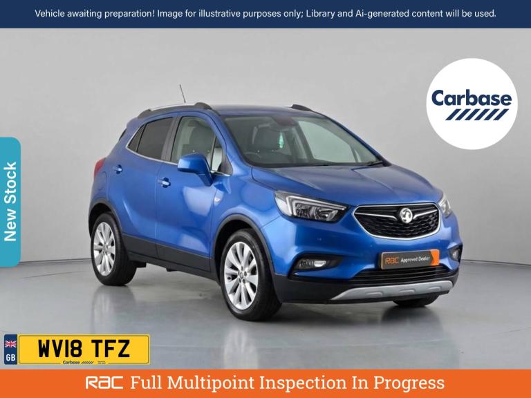 2018 Vauxhall Mokka 1.4i Turbo Elite Nav SUV 5dr Petrol Auto Euro 6 (140 ps) SUV PETROL Automatic
