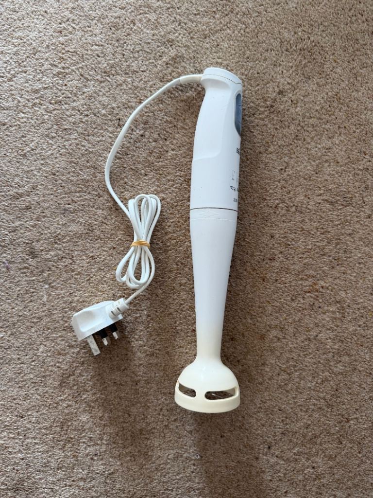 Braun 300W Hand Blender – White, Good Condition