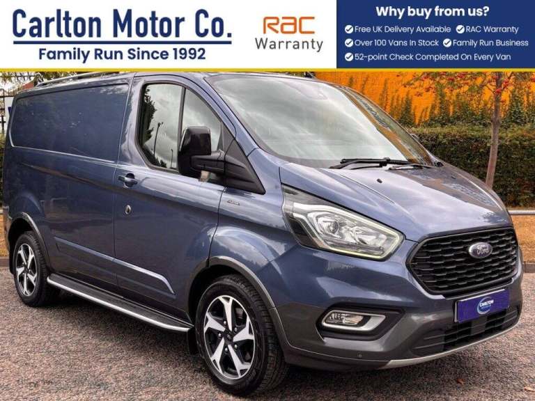2022 Ford Transit Custom 2.0 300 EcoBlue Active Panel Van 5dr Diesel Auto L1 H1 Euro 6 (s/s) (170...