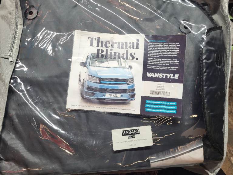 Transit van thermal cab covers