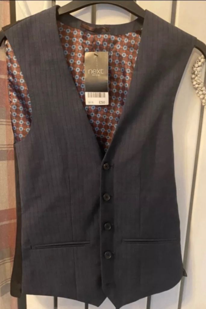 mens next waistcoat