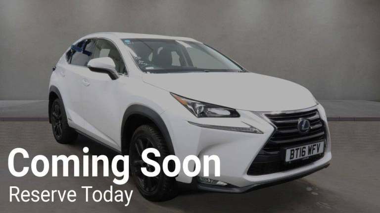 2016 Lexus NX 300h 2.5 Luxury 5dr CVT ESTATE PETROL/ELECTRIC Automatic