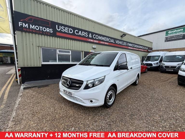 2021 21 MERCEDES-BENZ VITO 1.7 114 CDI PROGRESSIVE PANEL VAN 5DR DIESEL MANUAL F