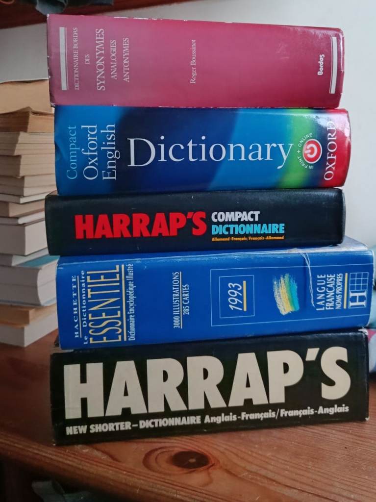 Selection of Dictionaries and Language Books - Good Condition