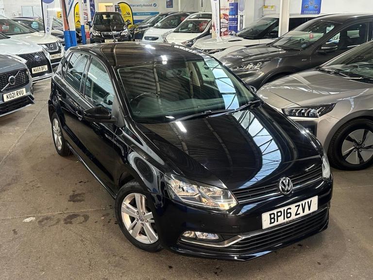 2016 Volkswagen Polo 1.2 TSI BlueMotion Tech Match Hatchback 5dr Petrol Manual Euro 6 (s/s) (90  ...