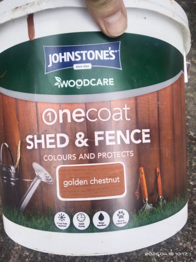 Johnstone's Fence / Shed paint