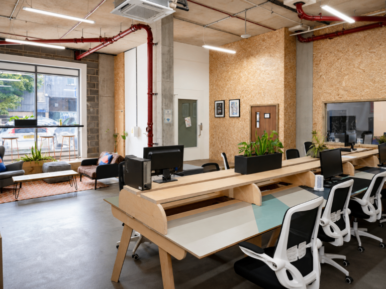 Coworking Hot Desk | Shared Office | Dedicated Desk in Hackney East London E9