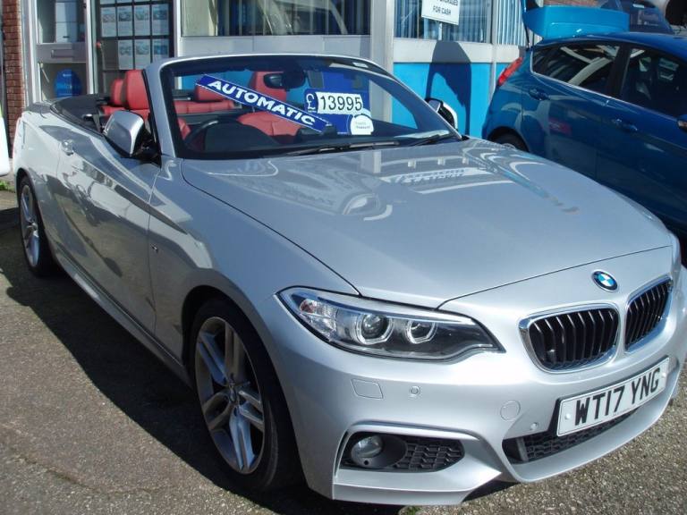 2017 17 BMW 2 SERIES 2.0 220D M SPORT CONVERTIBLE 2DR DIESEL AUTO EURO 6 (S/S) (