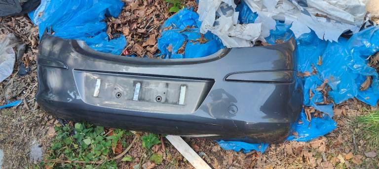 Vauxhall Corsa D Bumper Rear Back Bumper Technical Grey Z177 5 Door 2006-14
