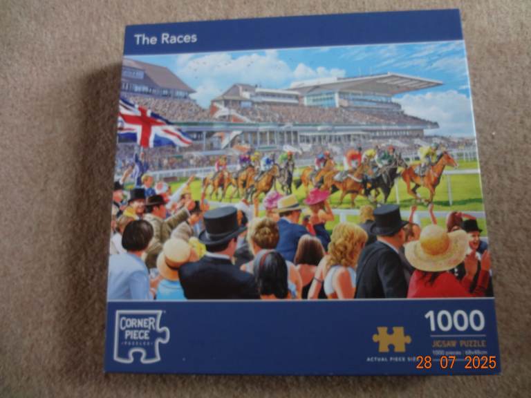Horse Racing Jigsaw Puzzle