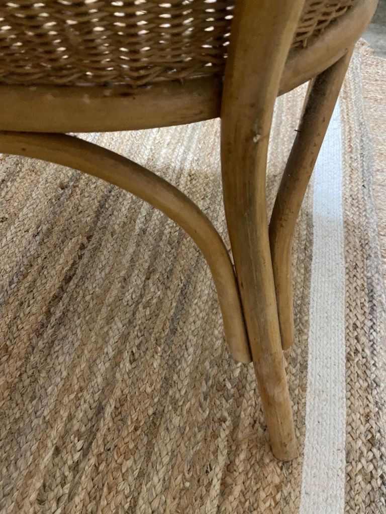 Vintage basket chair