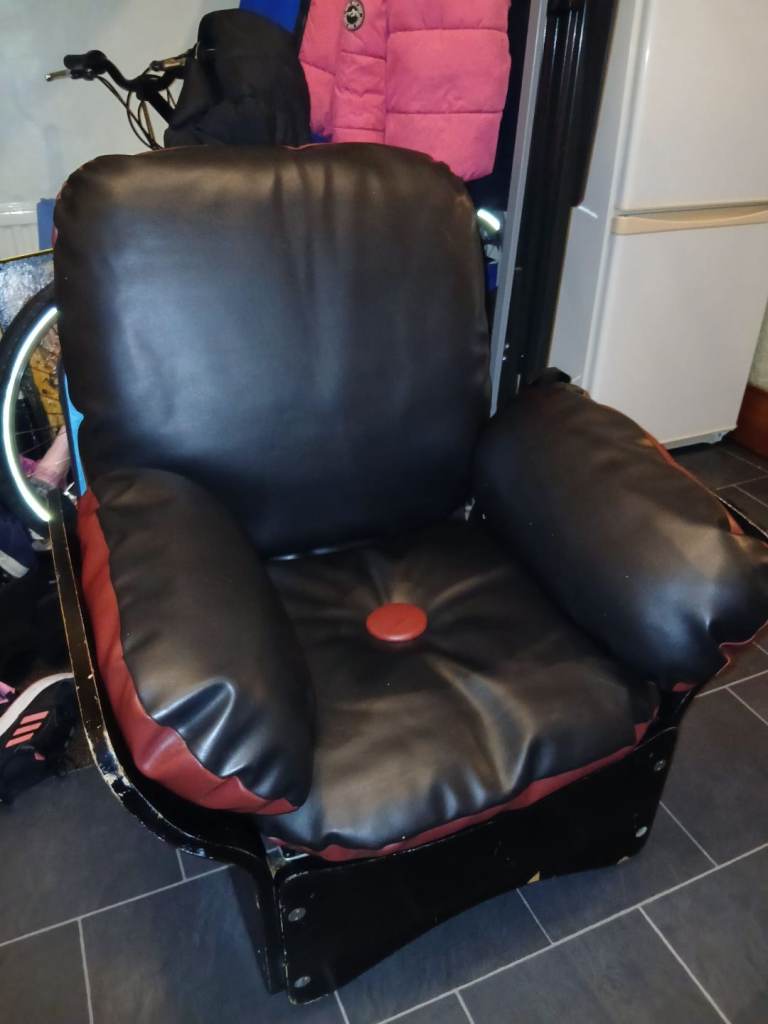 1970s Leather Armchair 