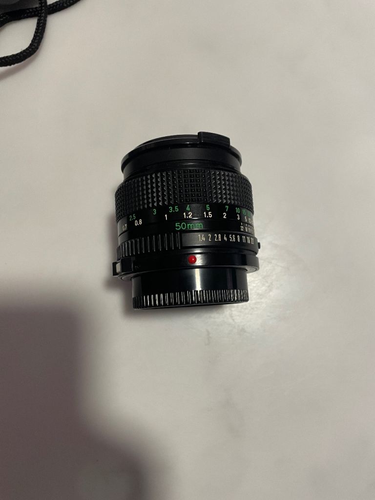 image for Canon FD 50mm lens 