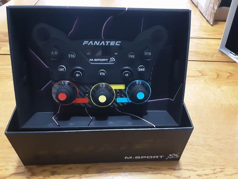 Fanatec, podium button module Rally