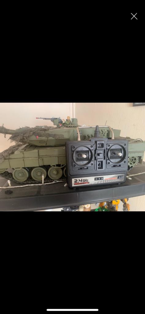 RC 1/16 scale leopard RC tank