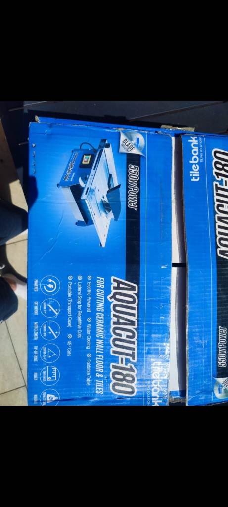 550W Power Aquacut 180 Diamond Tile Cutting Machine