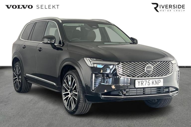 2025 Volvo XC90 Ultra, T8 AWD Plug-in hybrid, Electric/Petrol, Bright, 7 Seats (22'Alloys) Estate...