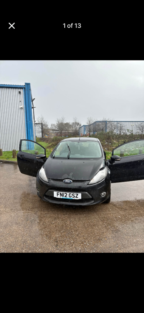 Ford, FIESTA, Hatchback, 2012, Manual, 1399 (cc), 3 doors