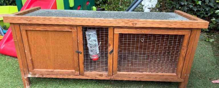 Wooden Rabbit Hutch