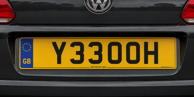 Cherished plate Car Registration - Y33OOH