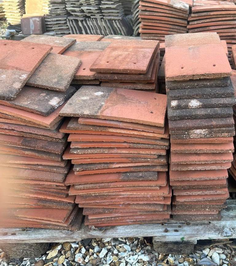 Reclaimed Marley Concrete Roof Tiles Good Condition