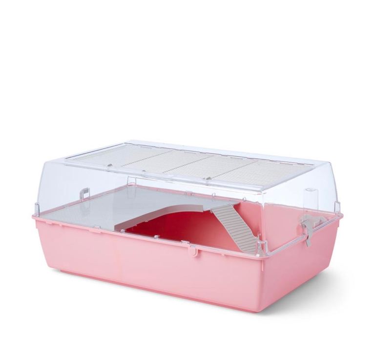 LARGE PINK HAMSTER CAGE