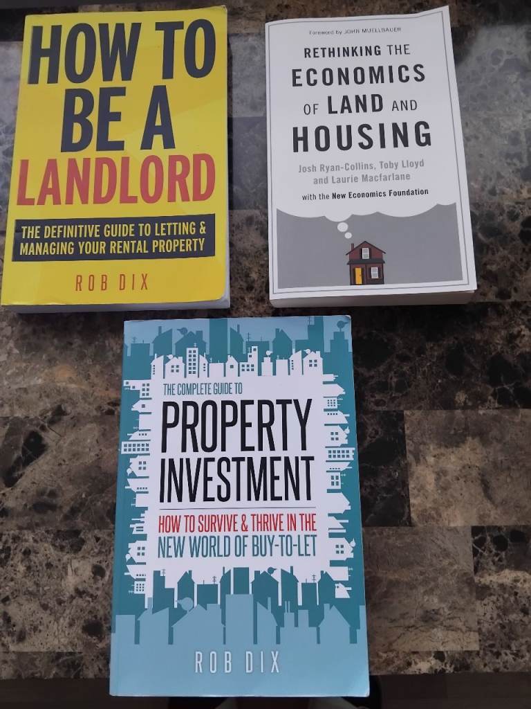 Property Investment & Landlord Books - Set of 3