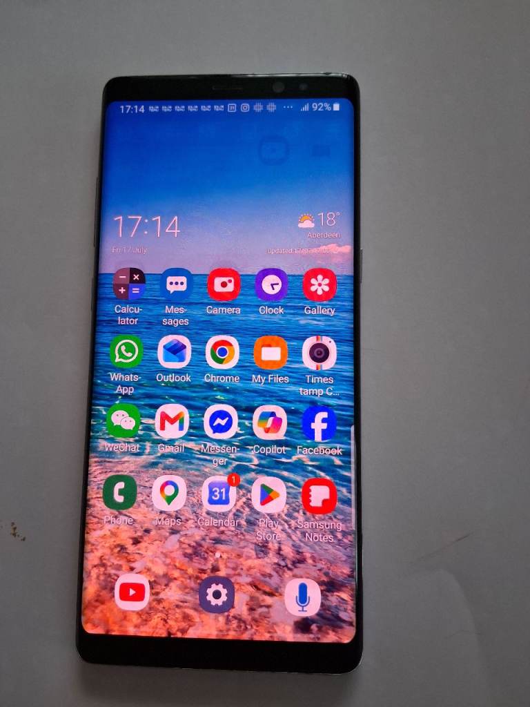 Samsung Galaxy Note 8 - Good Condition
