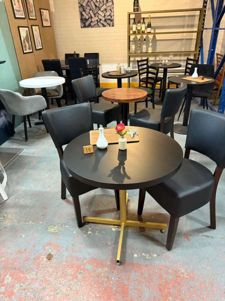 Large amounts of brand new restaurant cafe furniture 