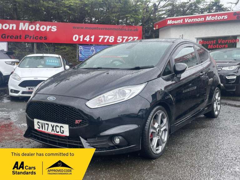 2017 Ford Fiesta 1.6 EcoBoost ST-3 3dr HATCHBACK PETROL Manual