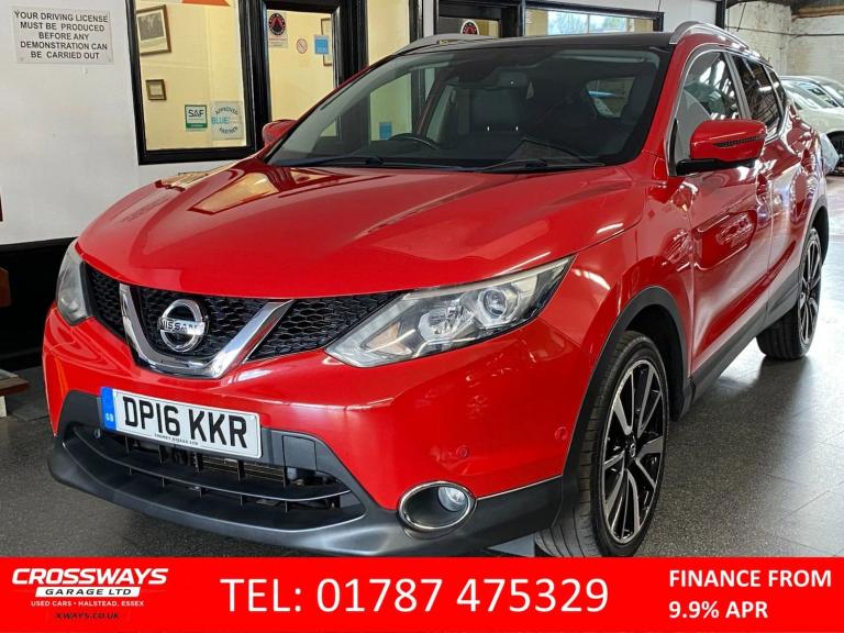 2016 Nissan Qashqai 1.2 DIG-T Tekna SUV 5dr Petrol XTRON 2WD Euro 6 (s/s) (115 ps) SUV Petrol Aut...