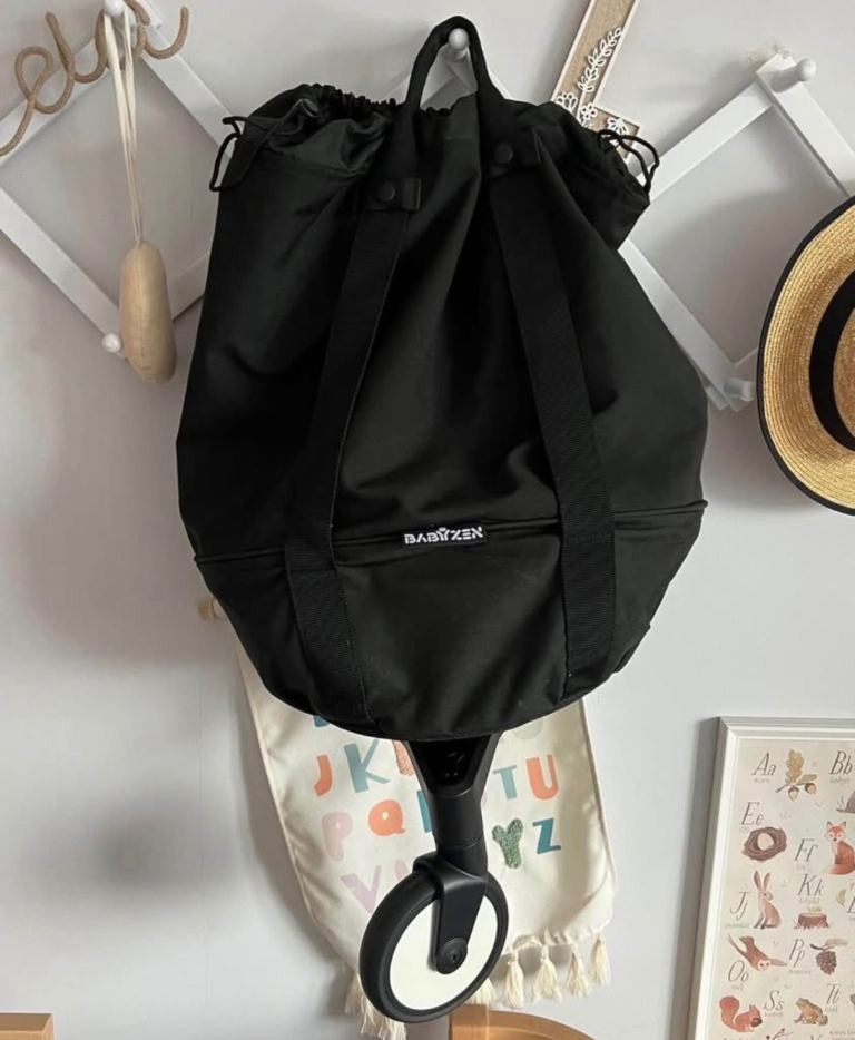 BABYZEN YOYO Stroller rolling  Bag - Black, Good Condition