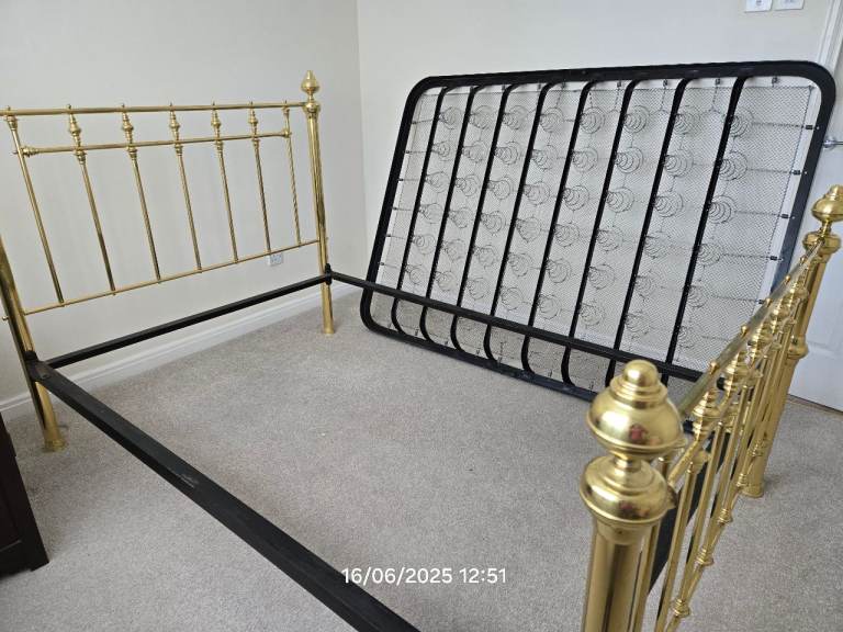 Victorian Style Brass Bed Frame