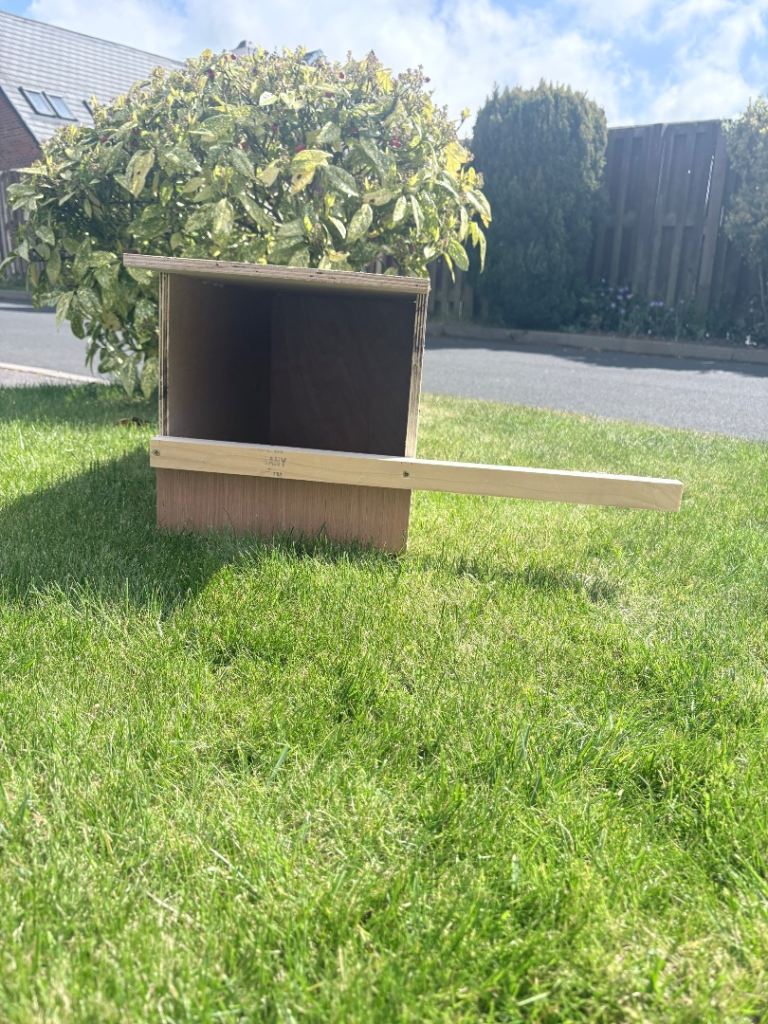 Kestrel nesting box