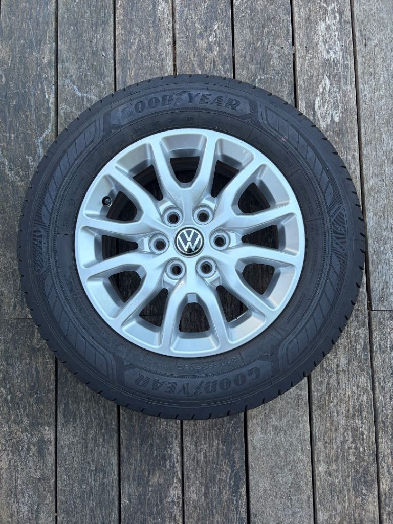 New VW T32 Alloy Wheels + Goodyear Tires