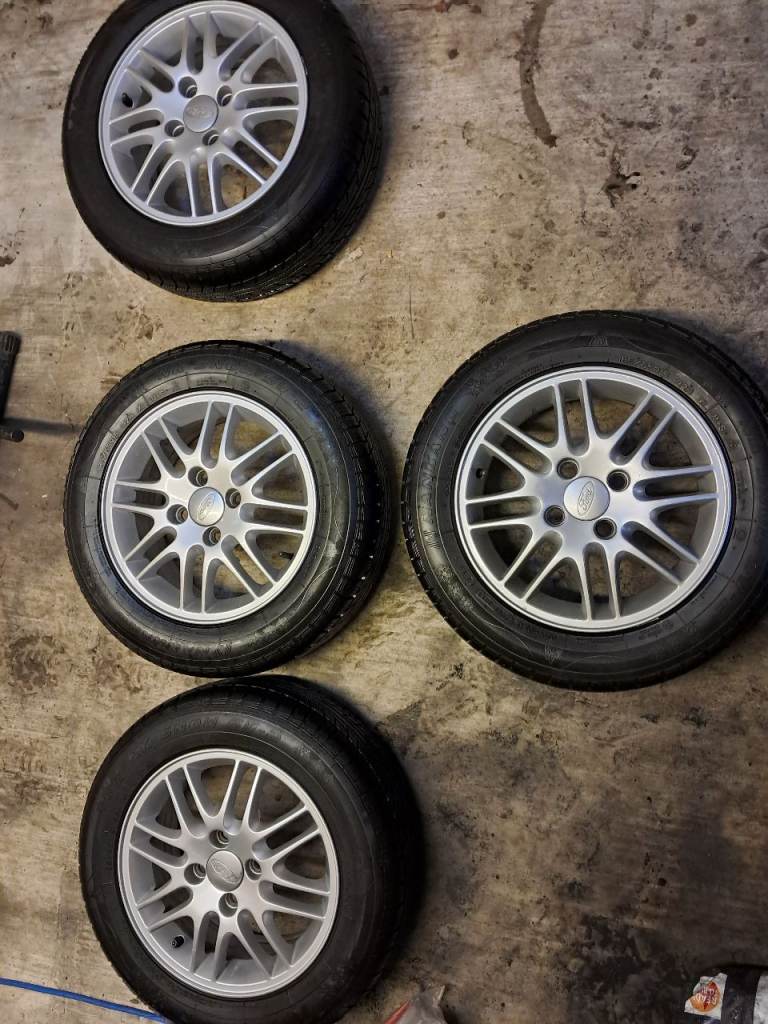 4x Ford Escort Wheels 4x108 185/65 R15 