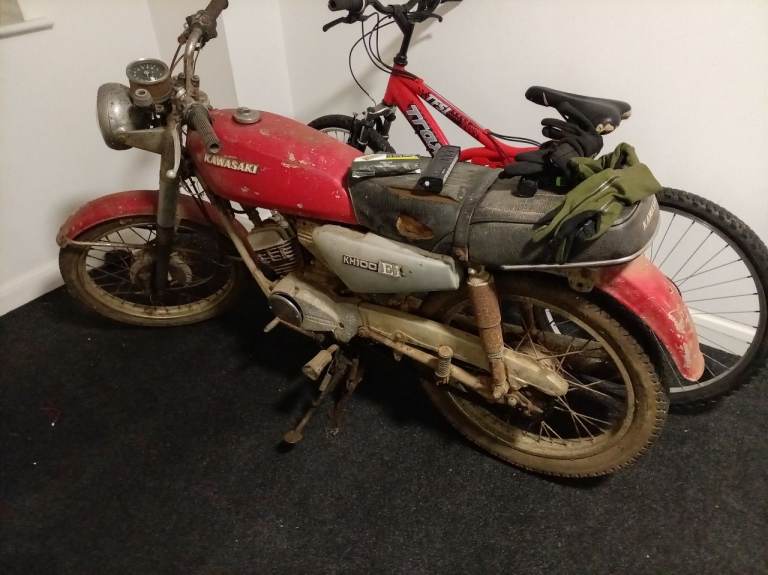 Kawasaki kh100el 1979 project