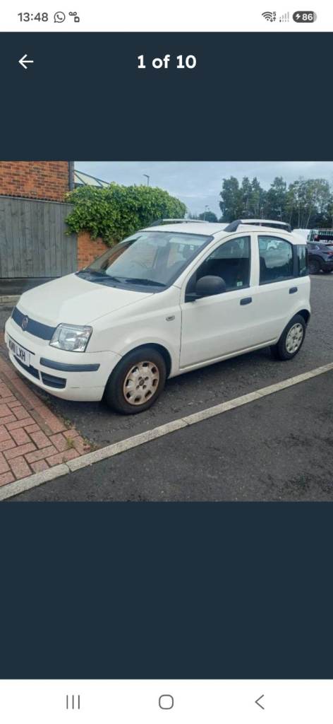 FIAT PANDA 1.2 2011 VERY LOW MILE SERVICE HISTORY NICE LITTLE CAR