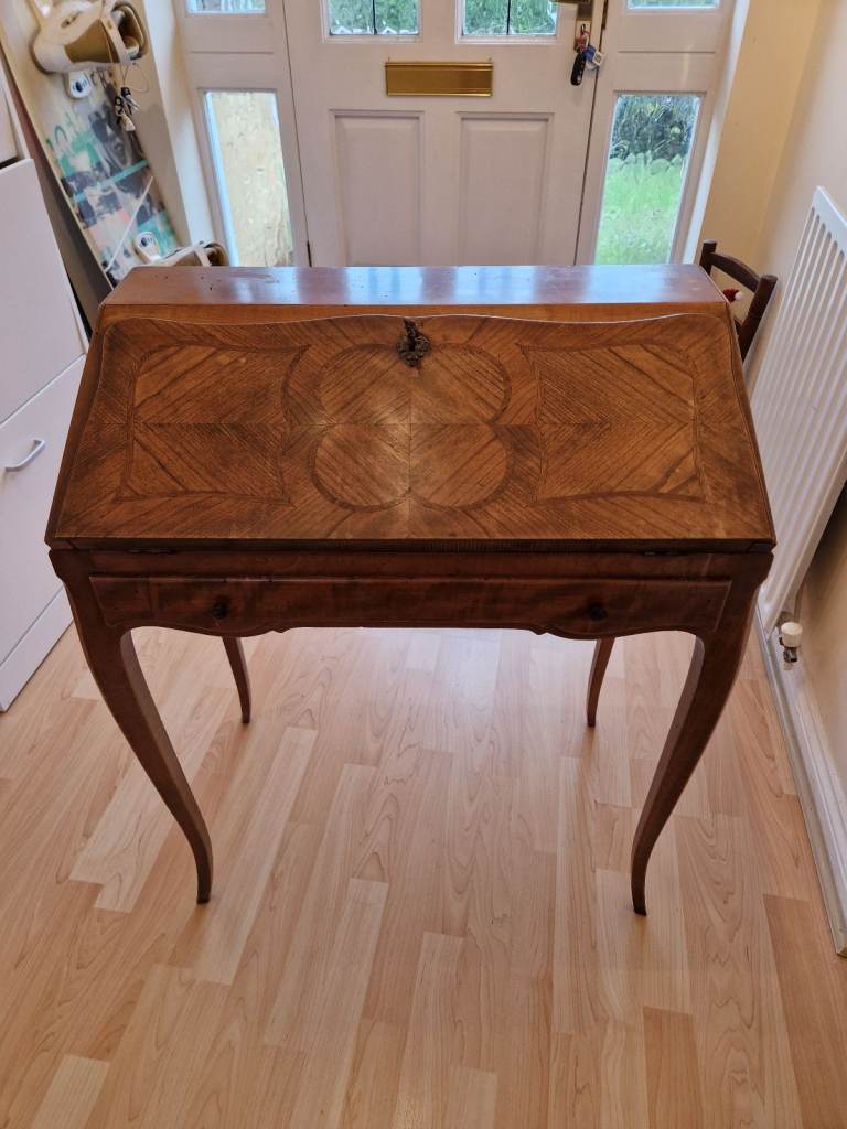 Antique French marquetry desk