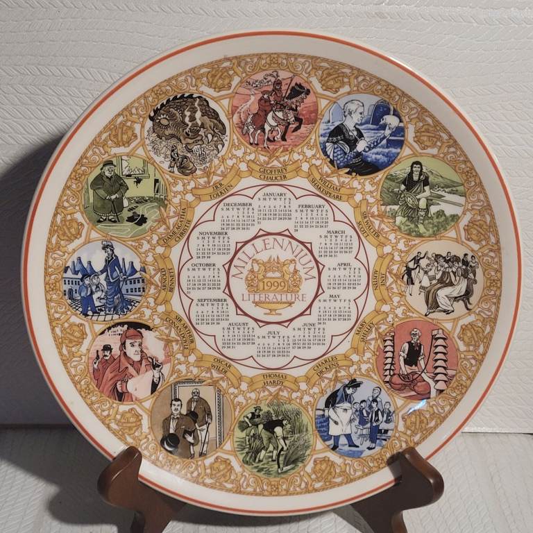 MILLENNIUM CALENDAR PLATE 2001 MILLENNIUM CALENDAR PLATE 2001