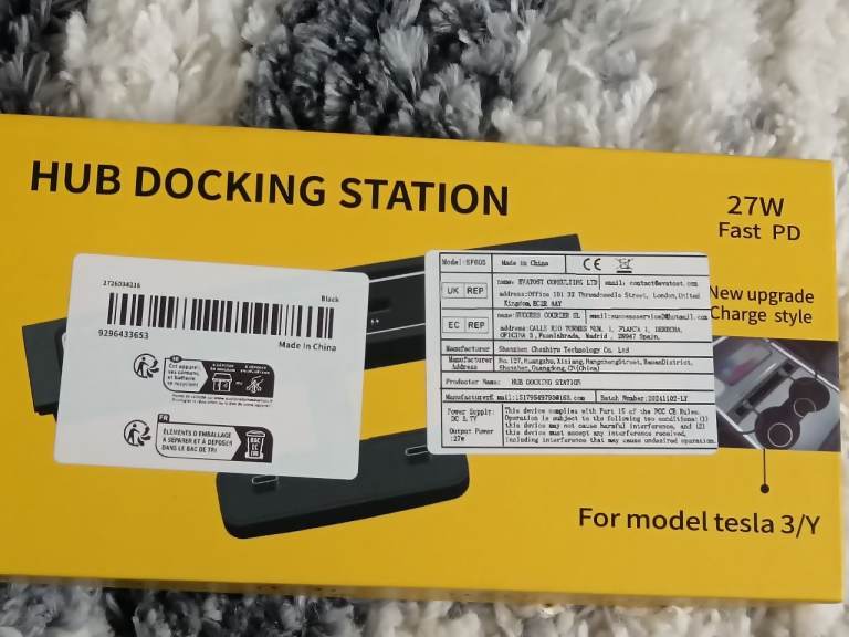 Tesla docking station 