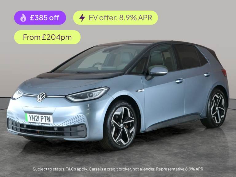 2021 Volkswagen ID.3 Pro Performance 58kWh Tech Hatchback 5dr Electric Auto (204 ps) - BLIND SPO ...