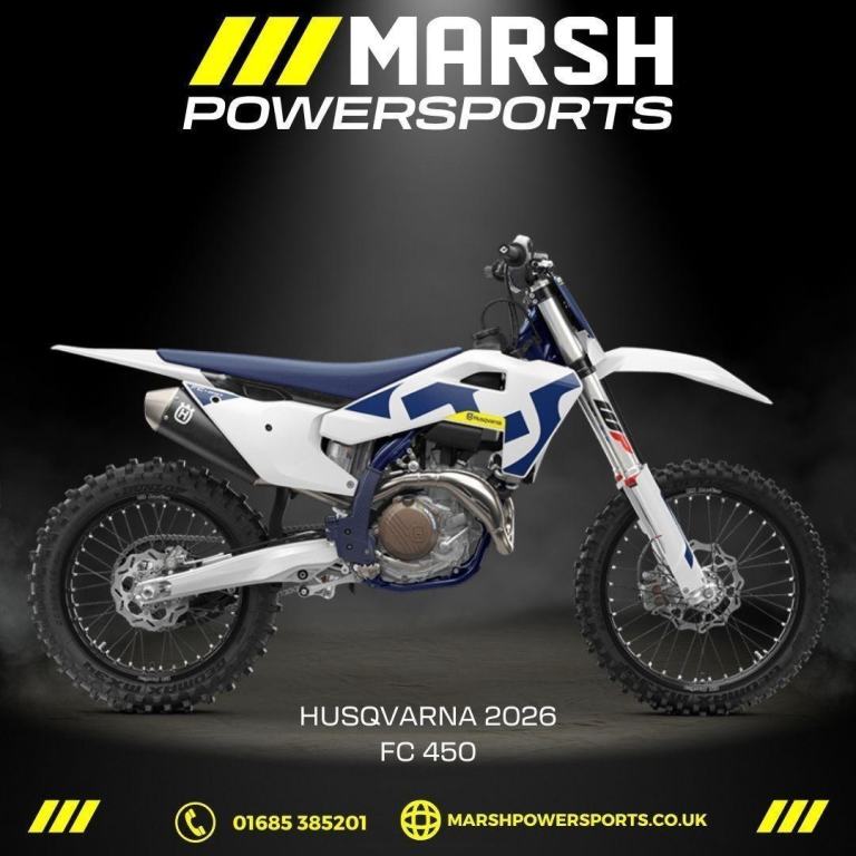 Husqvarna FC 450 2026 - Husqvarna Main Dealer - Reserve Now!