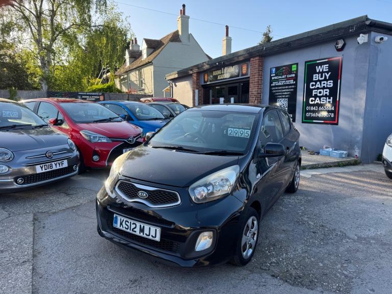 2012 Kia Picanto 1.0 1 3dr HATCHBACK Petrol Manual