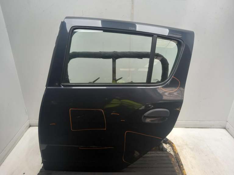 Dacia Sandero Stepway Left Rear Door N/S 2013-2021 Grey 5 Door Hatchback