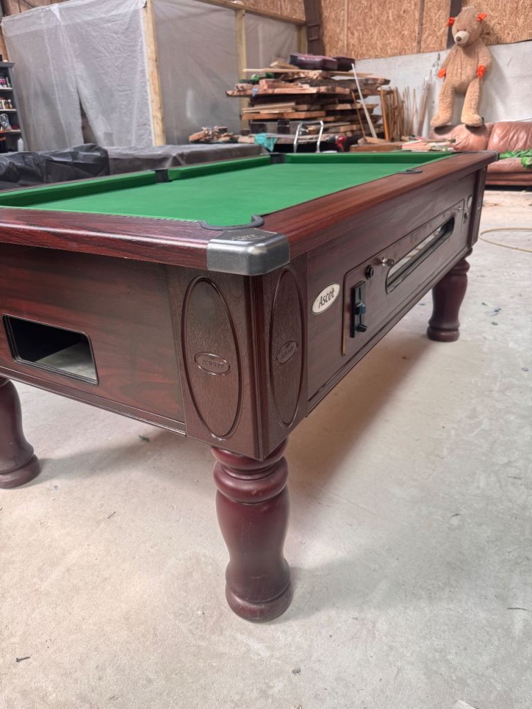 Ascot Pool Table • 6x3ft 🎱 Free Delivery & installation 🚚 Free Play 