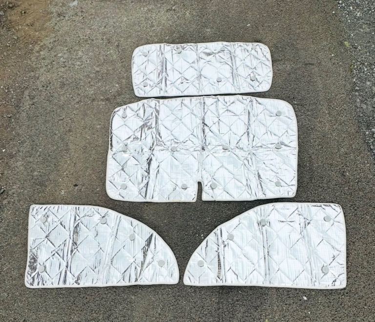 Mazda Bongo Thermal Window Covers / Insulated Silver Screens 